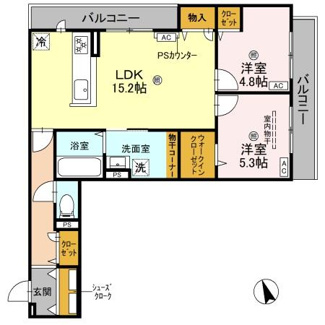【間取り】 | パサログランデ羽衣