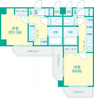 【間取り】 | マンション・キャロット