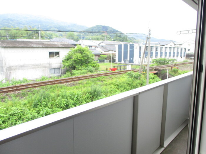 ビストロのバルコニー|バルコニー付きです