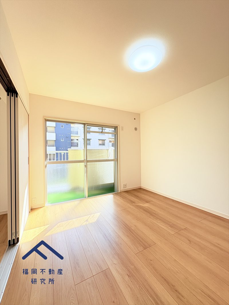 奈多団地24号棟の洋室