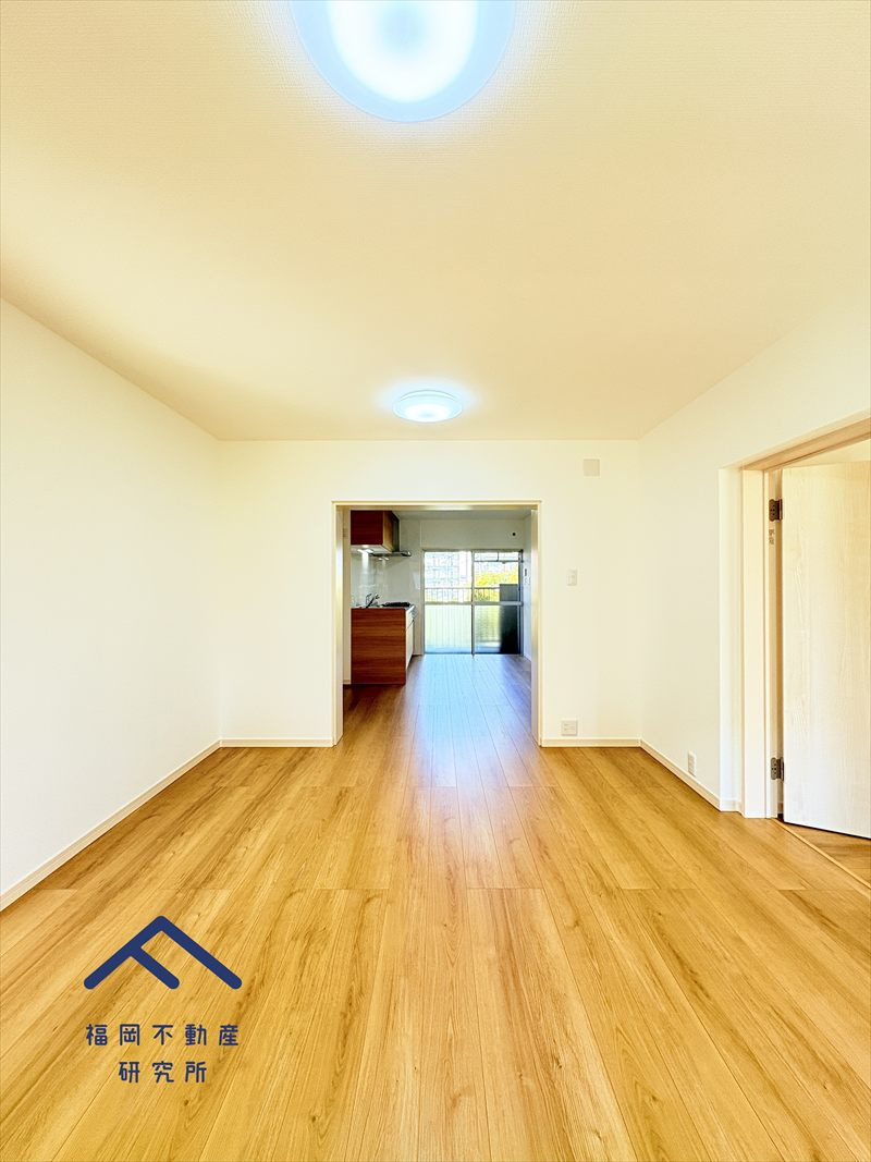 奈多団地24号棟の居間・リビング