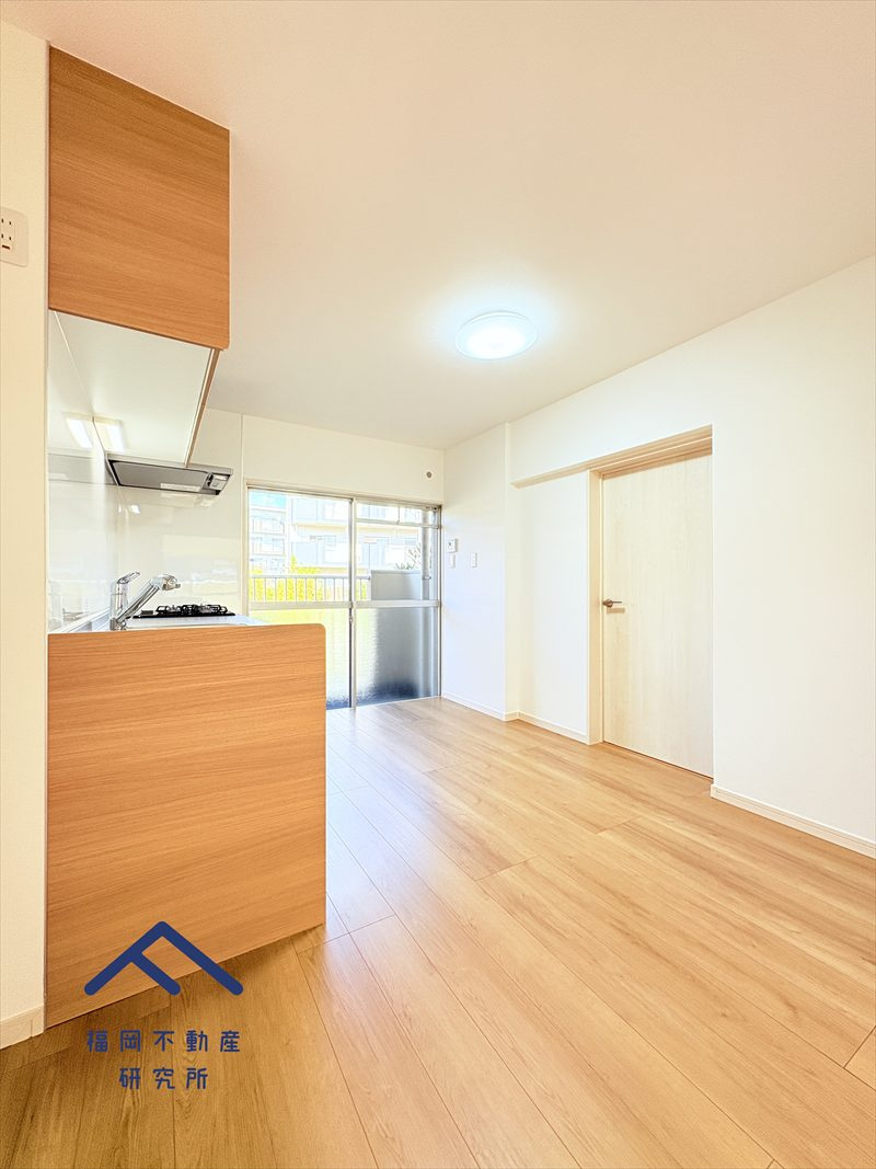 奈多団地24号棟の居間・リビング