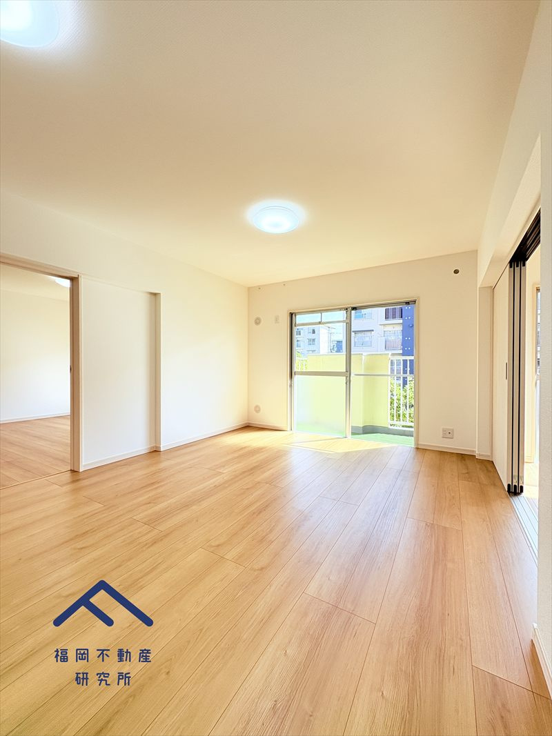 奈多団地24号棟の居間・リビング