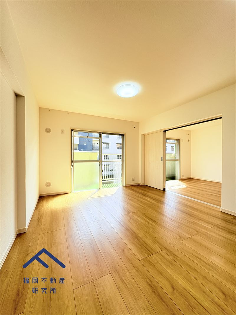 奈多団地24号棟の居間・リビング