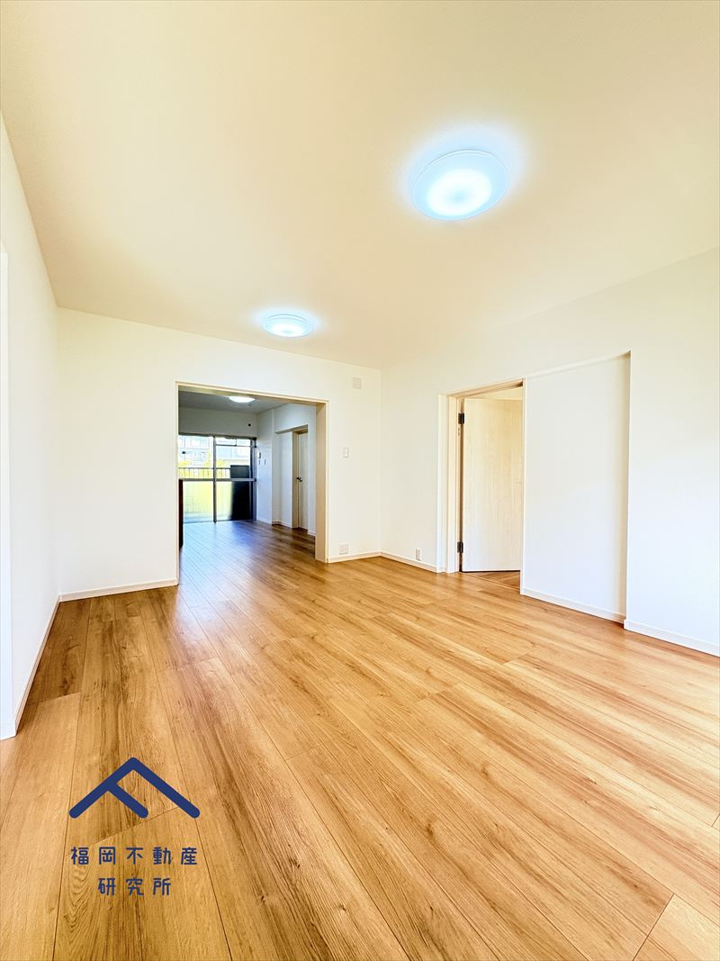 奈多団地24号棟の居間・リビング