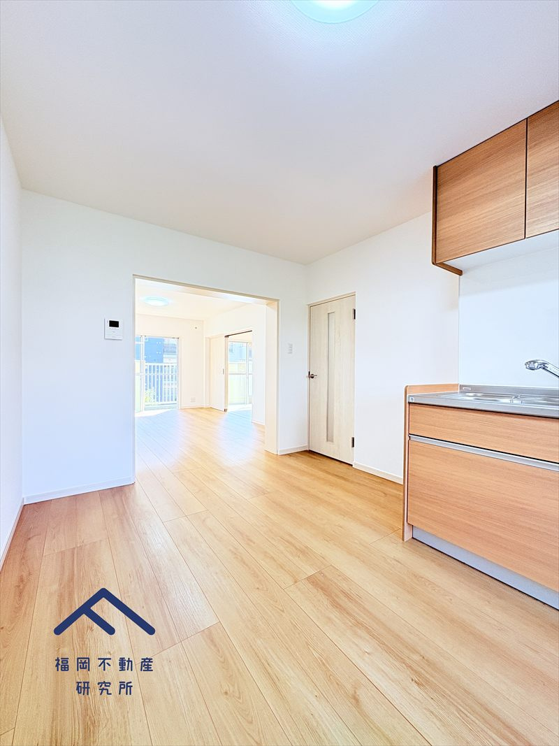 奈多団地24号棟の居間・リビング