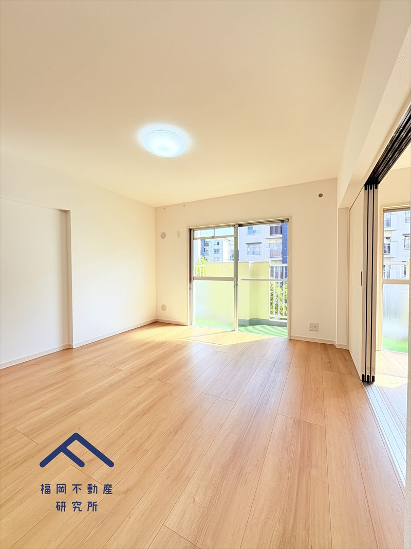 奈多団地24号棟の居間・リビング