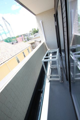【バルコニー】 | GlowHomes溝の口 | ※建設時のお部屋の写真です。