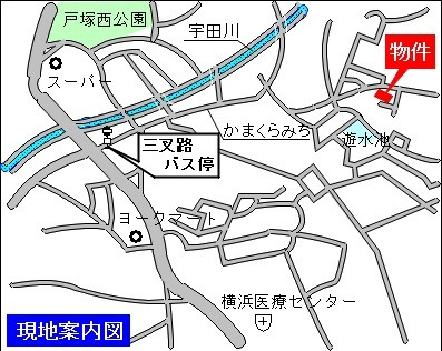 シティハイム　ハイムイサムの地図|案内図