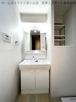 【洗面所】 | マンションはりげん鳳 | ※イメージ　同物件別号室の写真