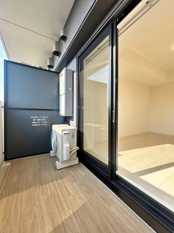 桜山カーザのバルコニー