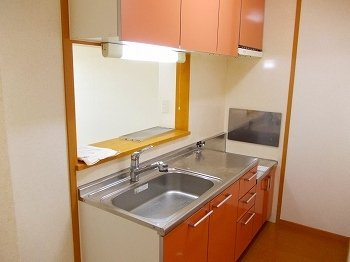 【キッチン】 | クラール雅 | お料理しやすいキッチンです