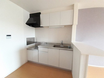 【キッチン】 | ハピネスⅡ | コンパクトなキッチンで掃除もラクラク