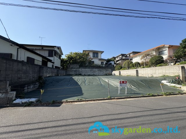 鎌倉市西鎌倉３丁目　土地の外観|旧西武不動産西鎌倉分譲地内の地形良好な土地約81坪。