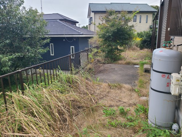 長生村七井土1966中古戸建の庭