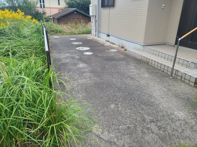 長生村七井土1966中古戸建の駐車場