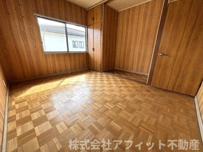 【寝室】 | 春と青空のterrace | 2階の洋室6帖