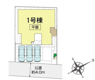 【区画図】 | 久喜市吉羽３丁目　新築分譲住宅