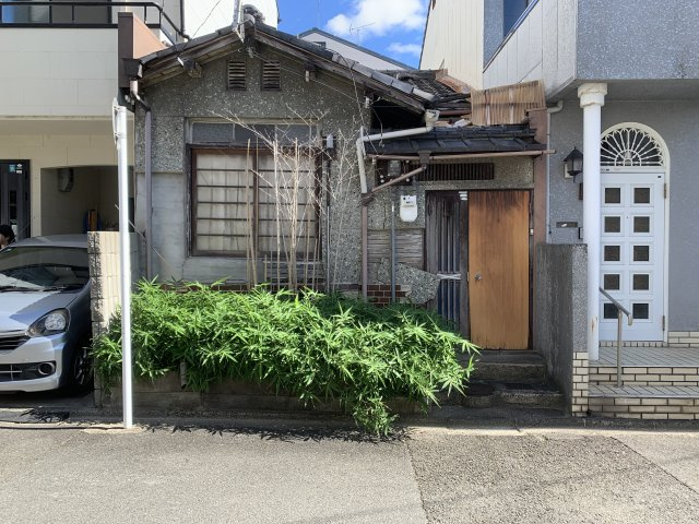 京都市左京区一乗寺地蔵本町　建築条件無し土地の外観