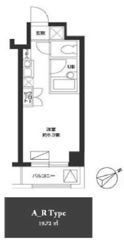 カスタリア西船橋の間取り