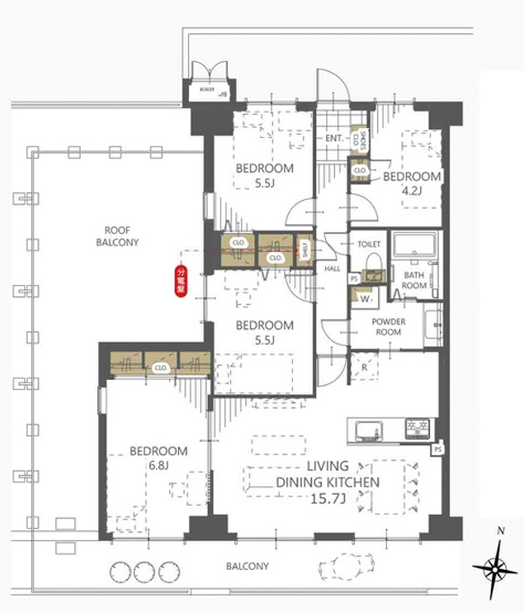 【間取り】 | エクセルふじみ野