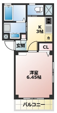 ラジアル大成の間取り