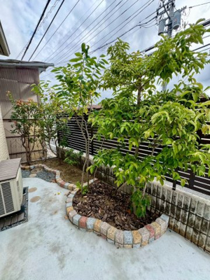 【庭】 | 中古一戸建　倉敷市日吉町　1DK　平屋建