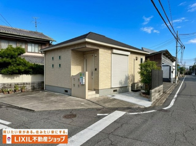 【外観】 | 中古一戸建　倉敷市日吉町　1DK　平屋建 | 積水ハウス施工の平屋建住宅です。