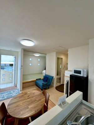 【居間・リビング】 | 中古一戸建　倉敷市日吉町　1DK　平屋建 | ダイニングスペース