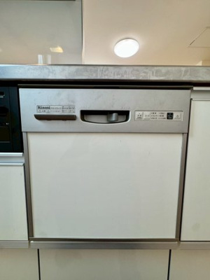 【キッチン】 | 中古一戸建　倉敷市日吉町　1DK　平屋建 | 食器洗浄乾燥機