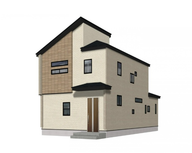 ブルーミングガーデン  水戸市堀町　３期　限定1棟！の完成予想図