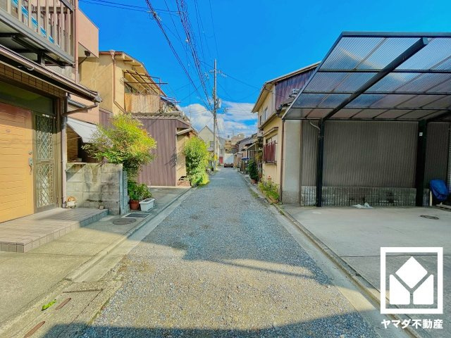 南区唐橋高田町の前面道路含む現地写真|10月27日　現地写真更新