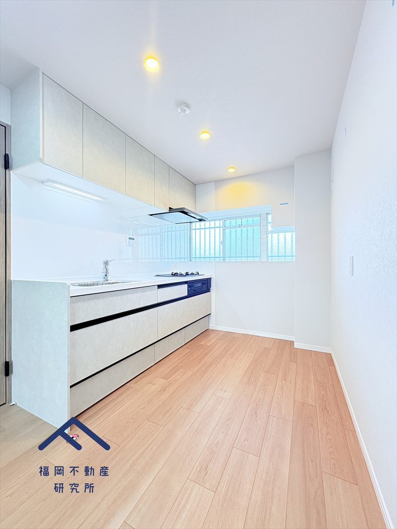 ローレルハイツ南福岡三号棟のキッチン