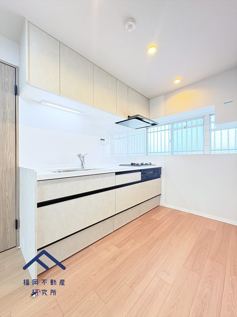 ローレルハイツ南福岡三号棟のキッチン