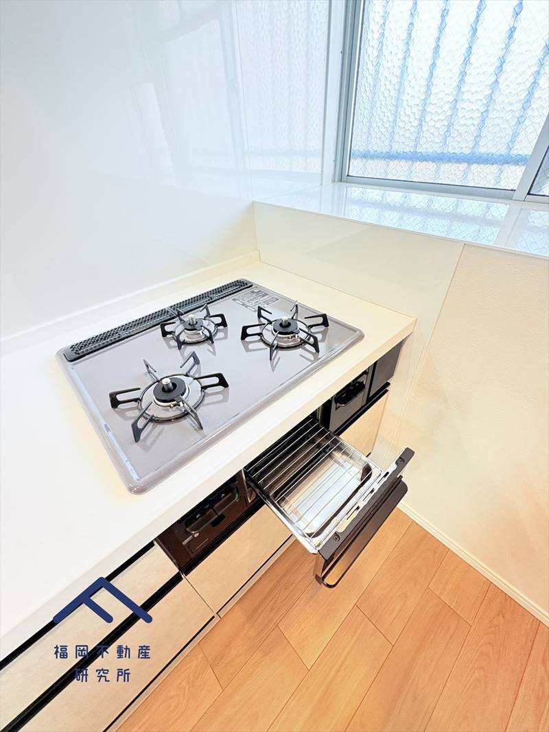 ローレルハイツ南福岡三号棟のキッチン