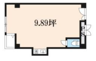 大津市におの浜３丁目の事務所の間取り