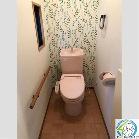 一色西貸家のトイレ|パース写真