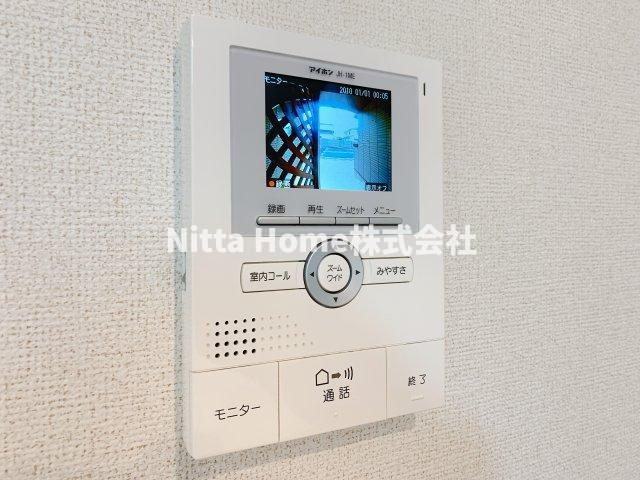 サングレイスのセキュリティ|TVインターホン完備◇