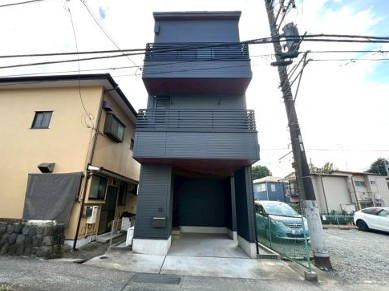 【外観】 | 小田原市扇町5丁目　中古戸建　車庫付き　「五百羅漢駅」徒歩4分