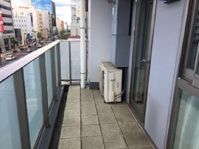 【展望】 | 宇都宮ＰＥＡＫＳ | バルコニー曇天時　※前回募集時2024年4月撮影