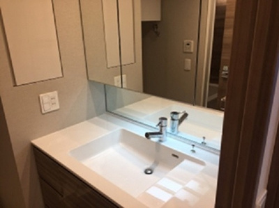 【洗面所】 | 宇都宮ＰＥＡＫＳ | 洗面所　※前回募集時2024年4月撮影