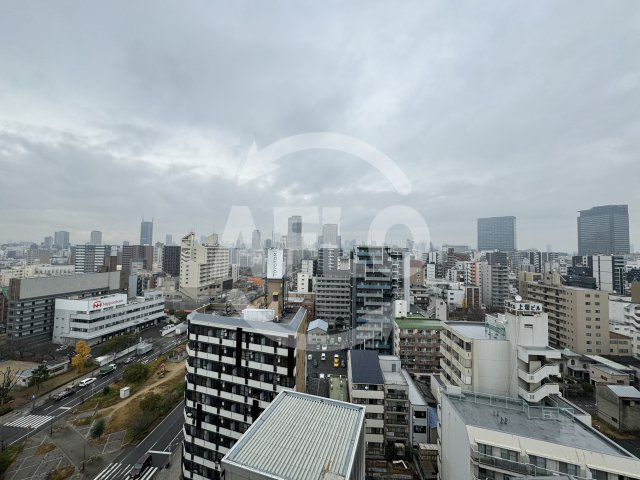 プレサンス大国町ラヴェニールの展望|プレサンス大国町ラヴェニール　展望