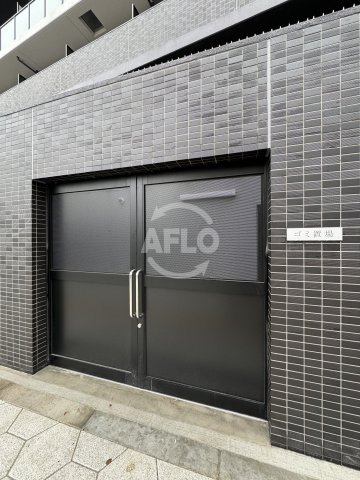 プレサンス大国町ラヴェニールのその他共用部分|プレサンス大国町ラヴェニール　ゴミ置き場