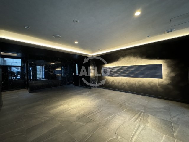 プレサンス大国町ラヴェニールのロビー|プレサンス大国町ラヴェニール　パンフレットロビー