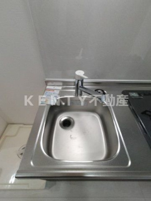 【キッチン】 | グランクオール京急蒲田 | コンパクトなキッチンで掃除もラクラク