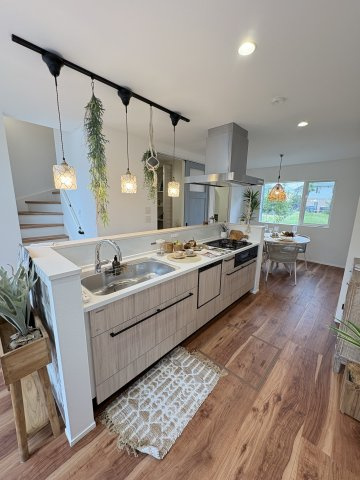 SEA & SUNLIGHT LIVING ― 本鵠沼リゾートハウス C棟 ―のキッチン