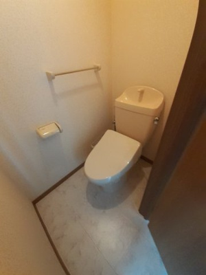 【トイレ】 | ガーデンハイツ | コンパクトで使いやすいトイレです