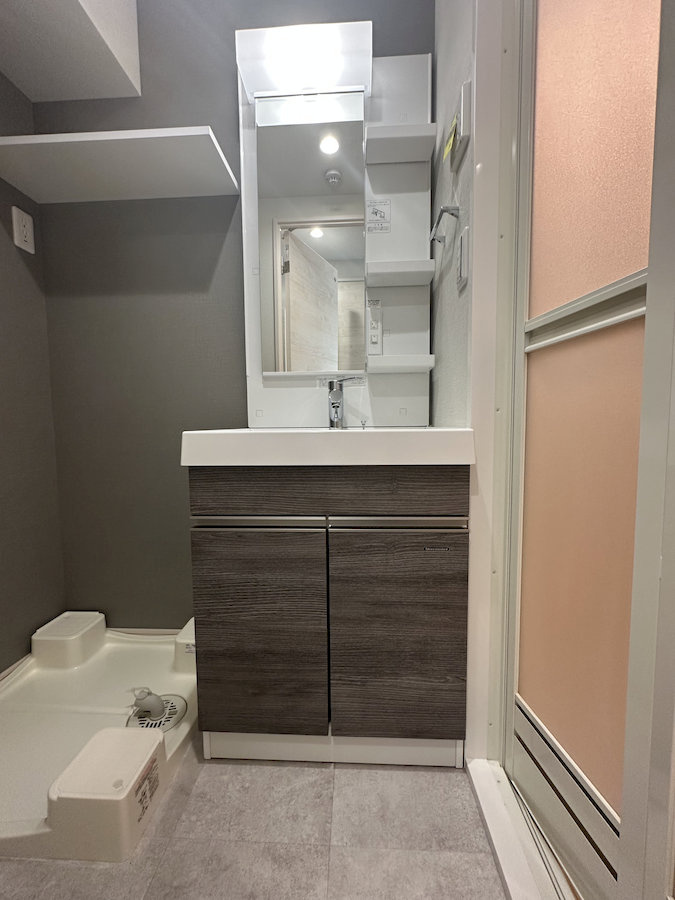 ＧＲＡＮ ＰＡＳＥＯ 谷在家の洗面所