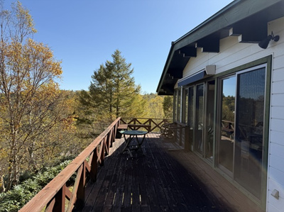 【バルコニー】 | 富貴の平中古別荘