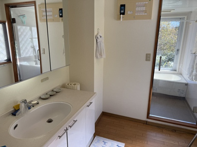 【洗面所】 | 富貴の平中古別荘